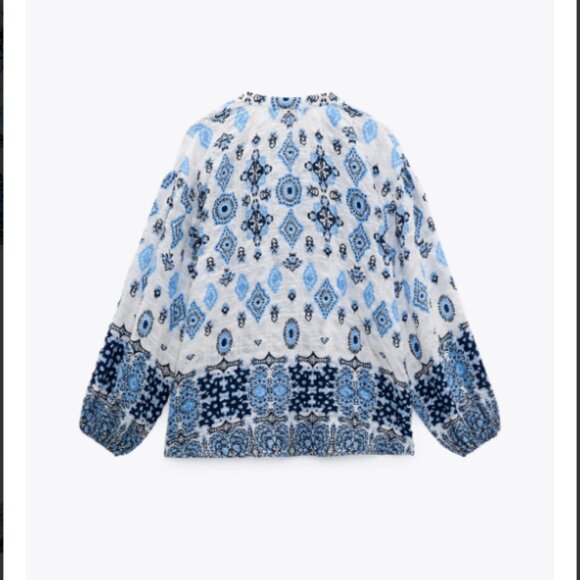 ZARA | Summer Blouse - Picture 3 of 8